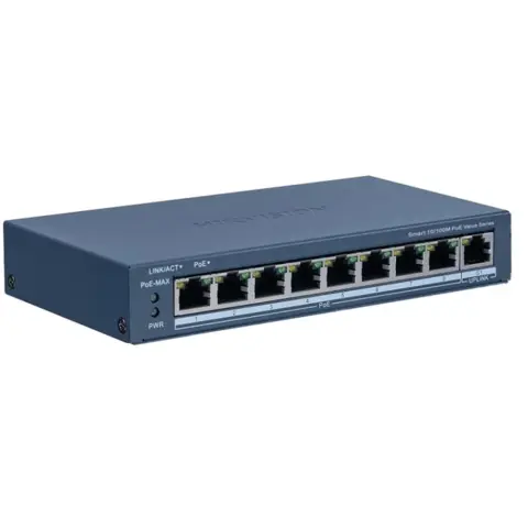 HIKVISION DS-3E1309P-EI/M 8 Port Fast Ethernet Smart PoE Switch