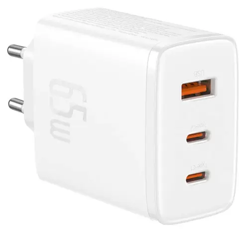 BASEUS Cube Pro 65W Fast Charger white