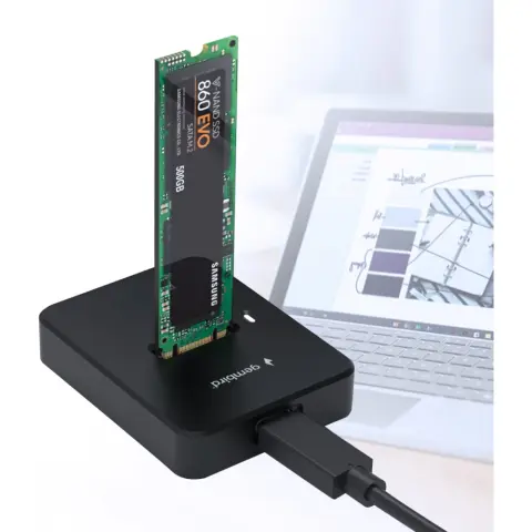 GEMBIRD DD-U3M2 USB Type-C 3.1 - M.2 SSD andocare staţie