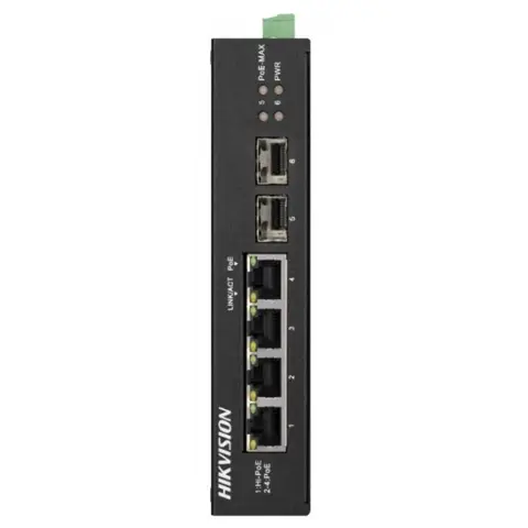 HIKVISION DS-3T0506HP-E/HS Gigabit Switch