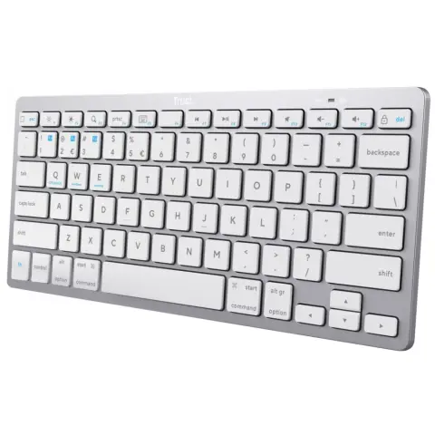 TRUST 24651 Bluetooth Wireless US Angol ezüst