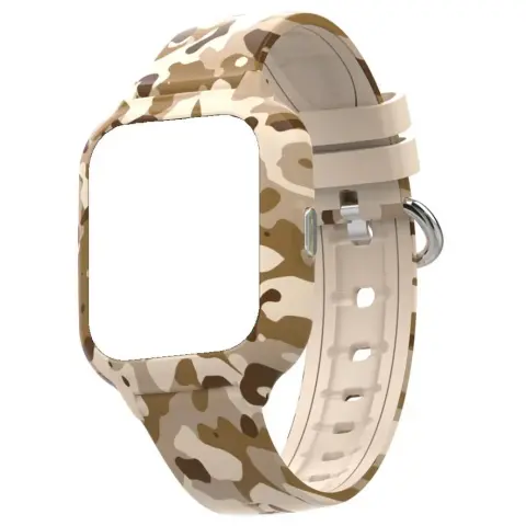 KIDSAFE Commando 4G camuflage óraszíj barna