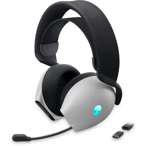DELL Alienware AW720H Dual Mode Wireless Gaming Headset fehér