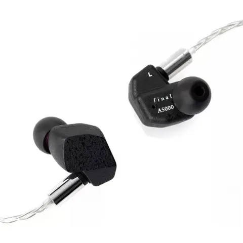 FINAL AUDIO A5000 In-ear monitor slušalice 2-Pin sa kabelom crno