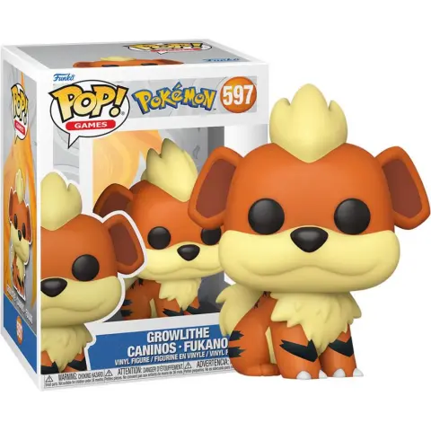 FUNKO Pop Games Pokémon Growlithe figura