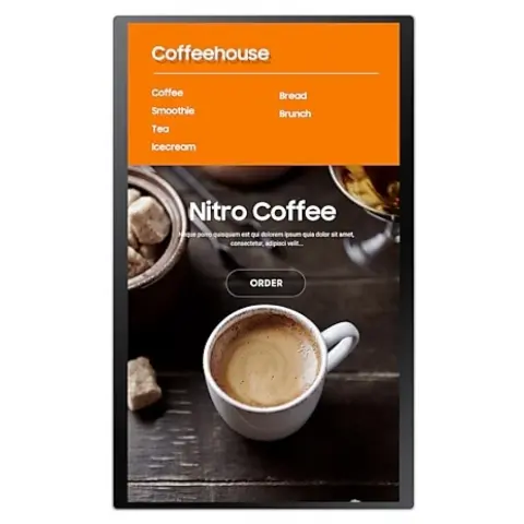SAMSUNG Smart signage Samsung Kiosk 23.8" LH24KMATBGCXEN