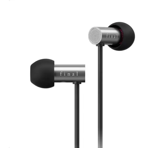 FINAL AUDIO E2000 Egy dinamikus meghajtós In-ear fülhallgató ezüst