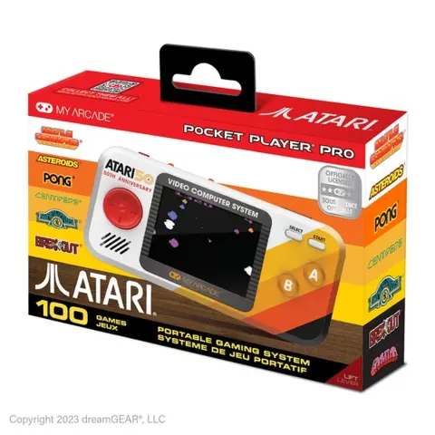MY ARCADE Atari Pocket Player Pro Portable handheld console
