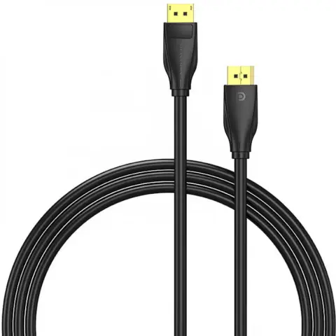 VENTION DisplayPort 1.4 Összekötő Fekete 2m HCDBH