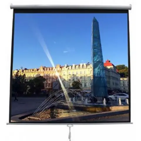 MEDIUM Rollo projection screen 244x244 cm 1:1