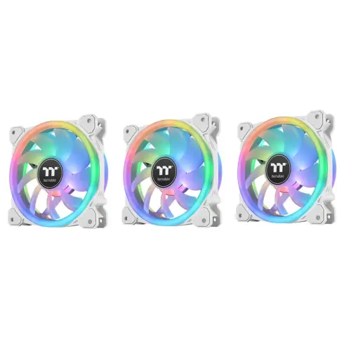 THERMALTAKE SWAFAN 12 RGB Radiator Fan 3er-Set weiß