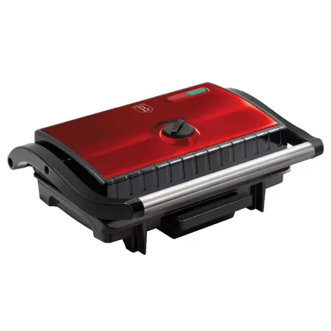 BERLINGER HAUS BH/9060 elektrisch grill Olajcsepegtetővel 1500W rot