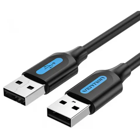 VENTION USB Töltő/adat Fekete 2m COJBH