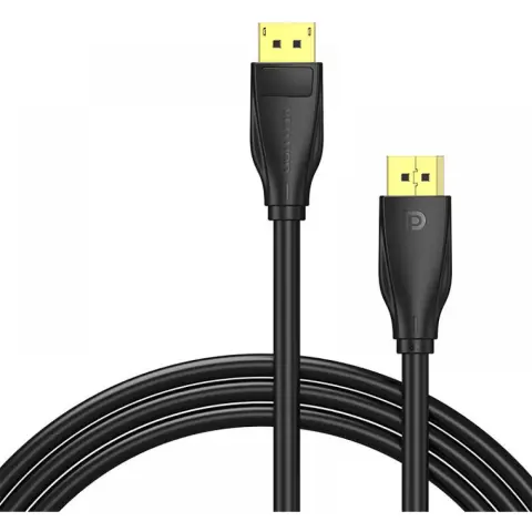 VENTION DisplayPort 2.0 Összekötő Fekete 3m HCCBI