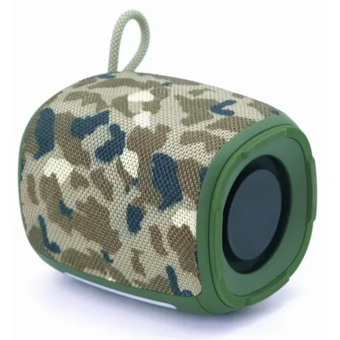 GEMBIRD SPK-BT-LED-03-CM Prijenosni bluetooth zvučnik s maskirnim uzorkom