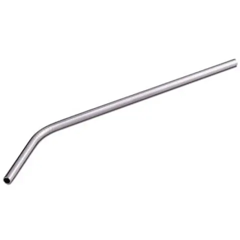 Szívószál egyenes fém 24 cm 6 db