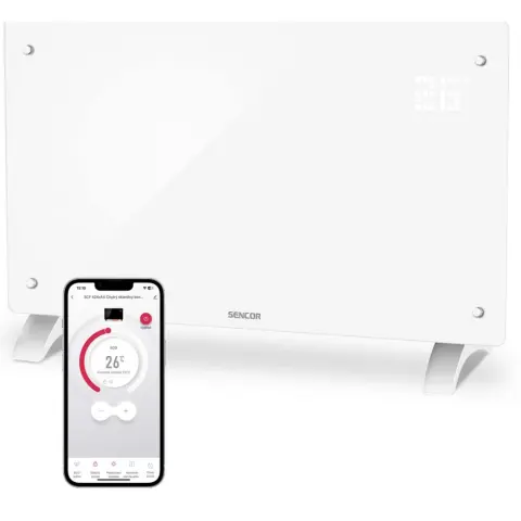 SENCOR SCF 4240WH Inteligentan üvegkonvektor 2000W