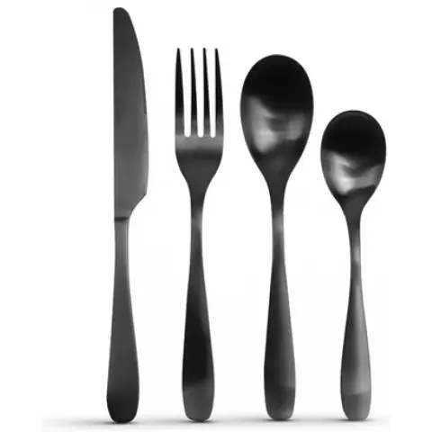 BEWELLO BW1022A Cutlery Set 16-piece matte black