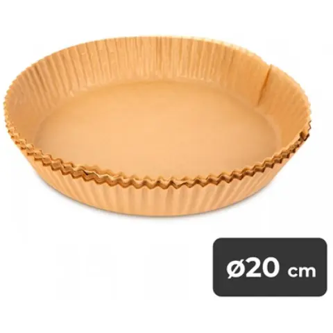 BEWELLO BW1020C Baking paper for air fryer round 20cm 50 pcs/pack