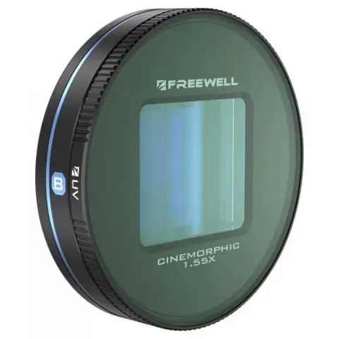 FREEWELL Blue Anamorphic Lens 1.55x Galaxy / Sherp