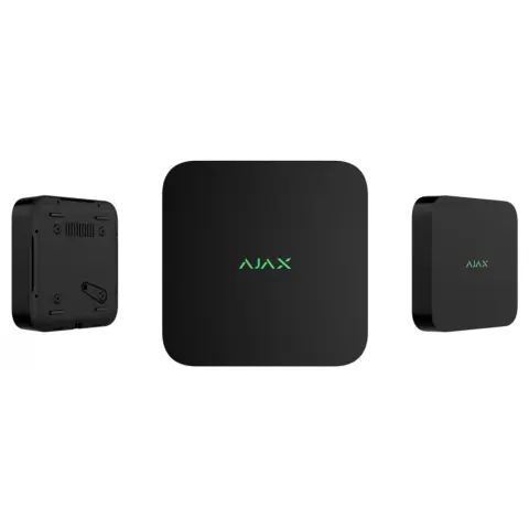 AJAX SYSTEMS NVR 16 Hálózati rögzítő eszköz fekete