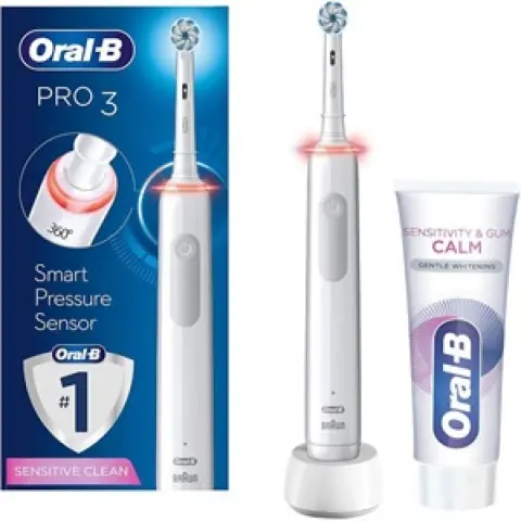 ORAL-B Pro 3 3800 Elektromos fogkefe Sensitive Clean
