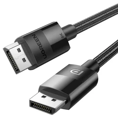 UGREEN DisplayPort 1.4 Összekötő Fekete 2m 80392