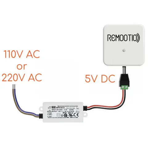 REMOOTIO 3.0 transformator 230V-5V APV-8-5