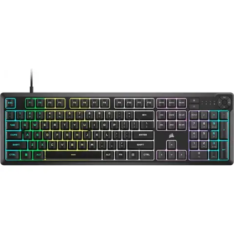 CORSAIR K55 Core RGB US Angol fekete