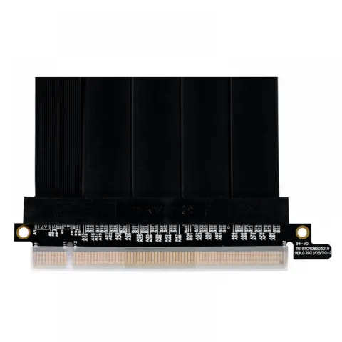 LIAN LI PW-PCI-4-60X PCIE4.0 Rieser kábel 60cm fekete