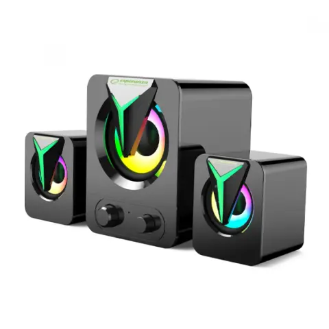 ESPERANZA Soprano USB hangfalszett 2.1 fekete RGB