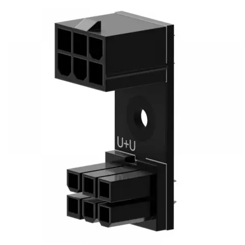 SINGULARITYCOMPUTERS PCI Express 6 pin power cable Black 3cm SC-A-PCIE6-UU