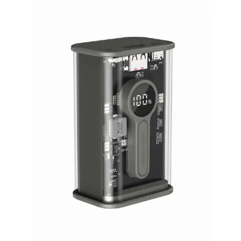 GEMBIRD PB09-TQC3-01 Powerbank 9000mAh fekete