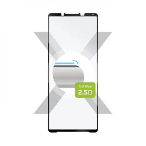 FIXED 2.5D Full Cover Tempered Glass Infinix Hot 30i fekete