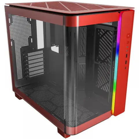 MONTECH KING 95 ARGB TG red