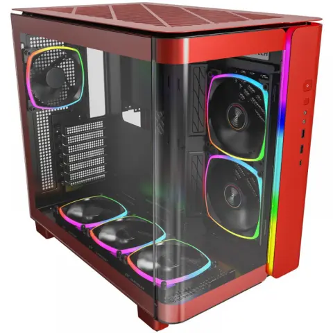 MONTECH KING 95 PRO ARGB TG red