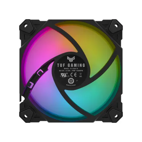 ASUS TUF Gaming TF120 ARGB fekete