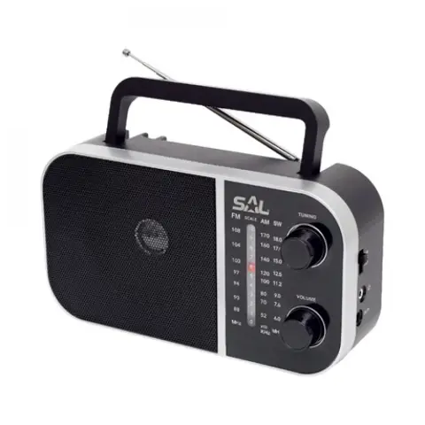 SOMOGYI ELECTRONIC RPR 8 táskarádió fekete