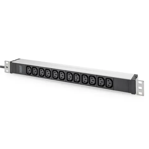 DIGITUS DN-95426 PDU 12 aljzatos 2m fekete-szürke
