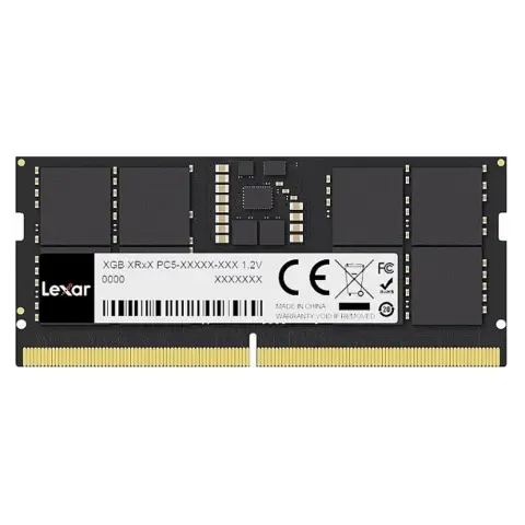 LEXAR 16GB Notebook DDR5 4800MHz CL40 LD5DS016G-B4800GSST