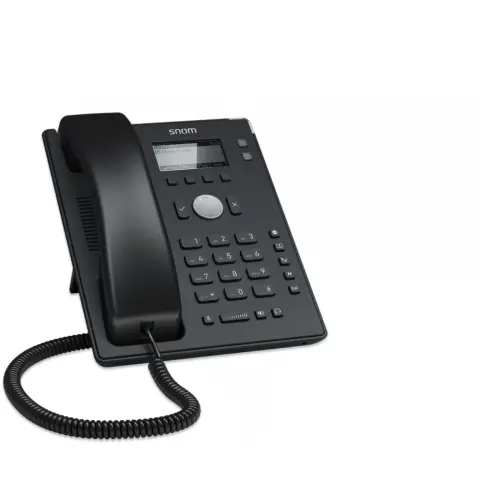 SNOM D120 VoIP Telefon fekete