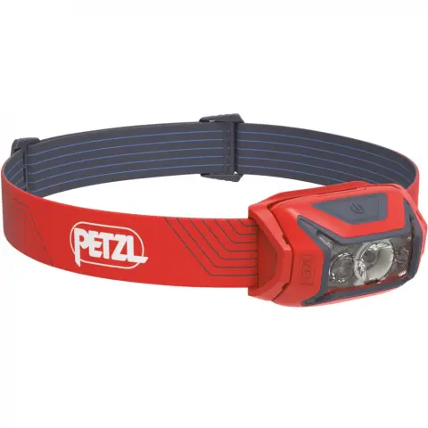 PETZL ACTIK Led fejlámpa piros