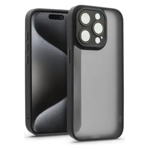 HAFFNER Variete hátlap iPhone 15 Pro fekete