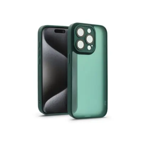 HAFFNER Variete back cover iPhone 15 Pro dark green