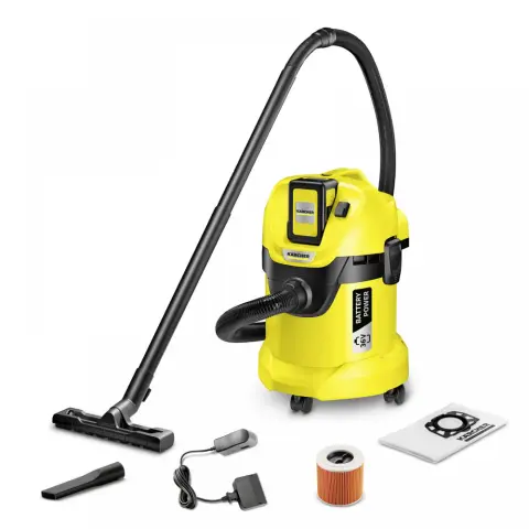 KARCHER 1.629-911.0 WD 3 Akumulatorski mokro-suhi sesalnik
