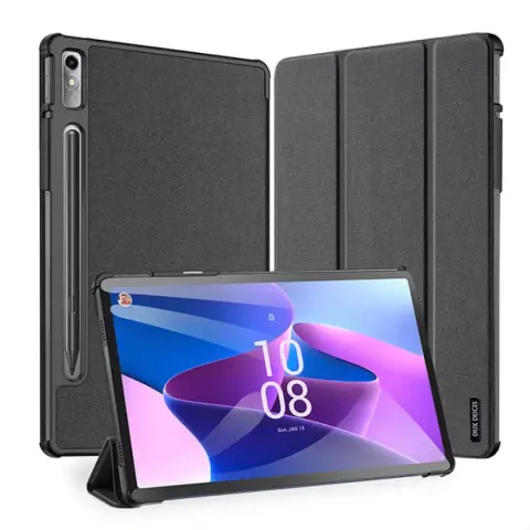 DUX DUCIS Domo Trifold mappa tok Ceruza tartóval Lenovo Tab M11 (11.0) fekete
