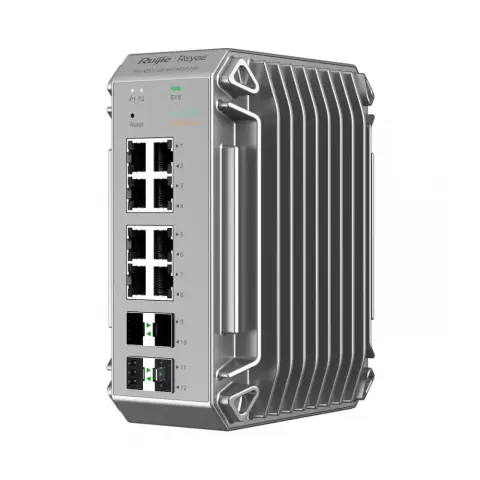 RUIJIE RG-NIS3100-8GT4SFP-HP Ipari Switch