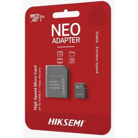 HIKVISION Neo 8GB MicroSDHC 10 MB/s HS-TF-C1 8G ADAPTER