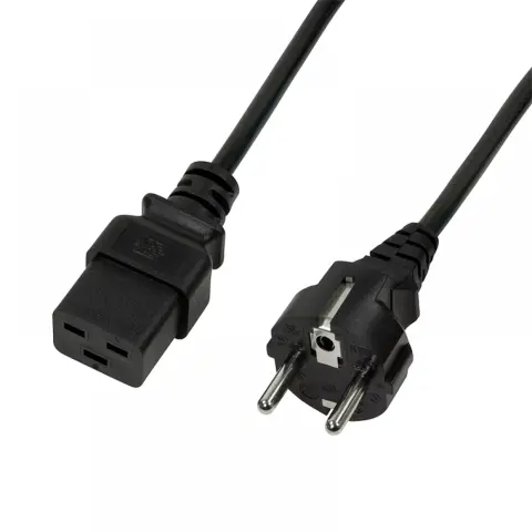 LOGILINK 230V IEC Táp Fekete 1.8m CP152