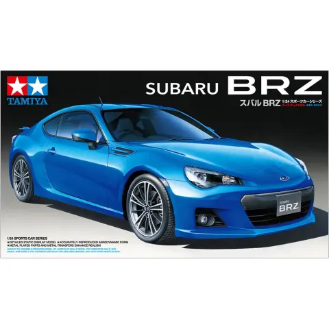 TAMIYA 1/24 Subaru BRZ sportkocsi modell